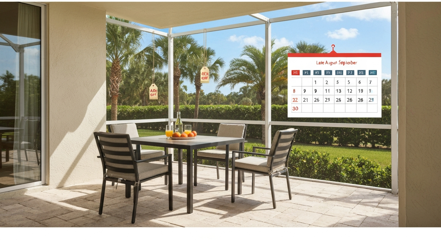 Best Time to Buy Patio Furniture in Florida: Seasonal Guide